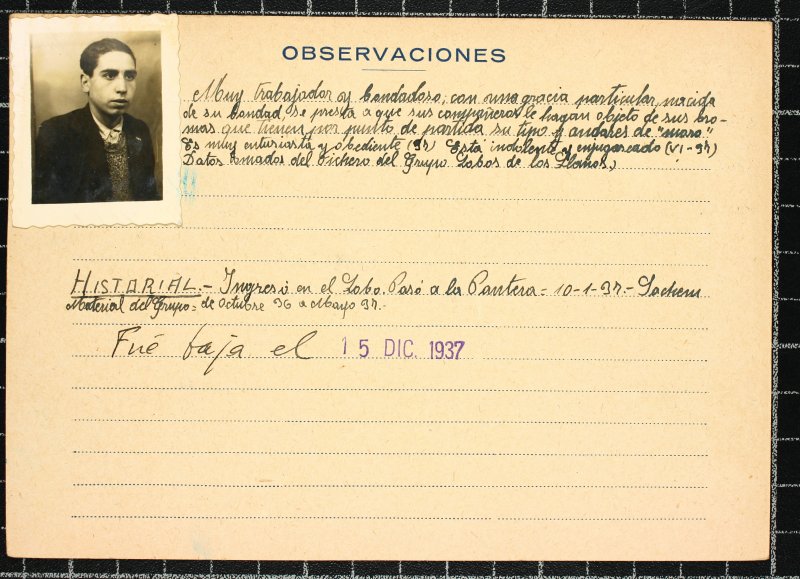 Fichas personales de Los Exploradores de Murcia (1916-1938)